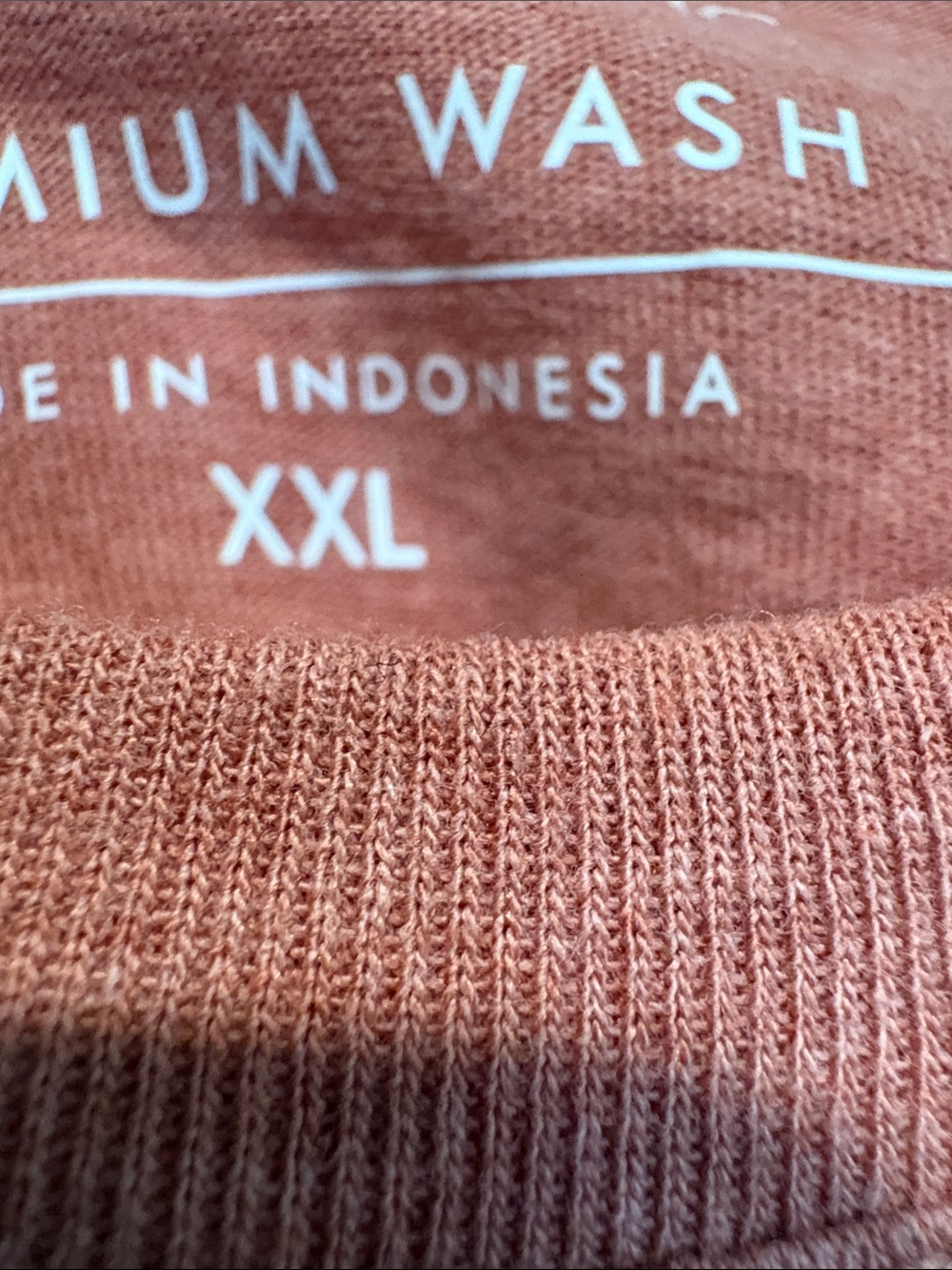 Banana Republic Premium Wash Tee — Burnt Sienna - Picture 4 of 4